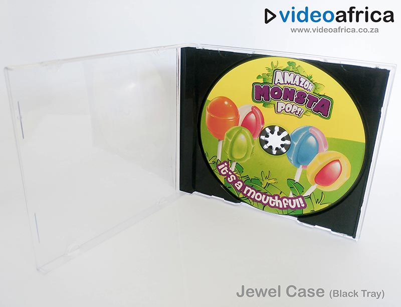 CD Jewel Case with Black Tray