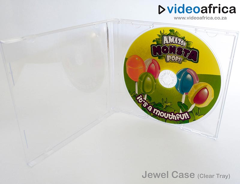 CD Jewel Case with Clear Tray
