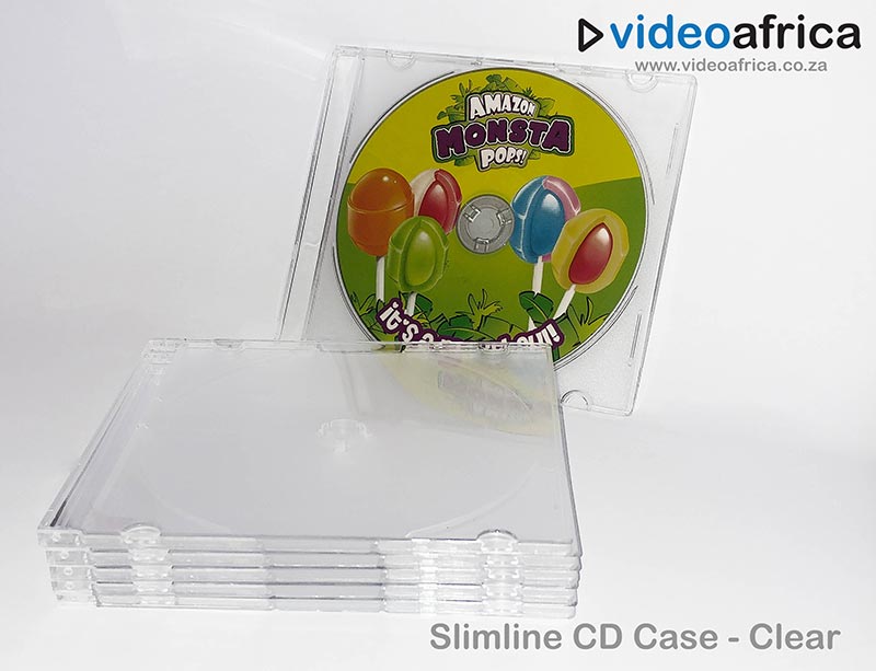 Slimline Jewel Case - Clear Frosted