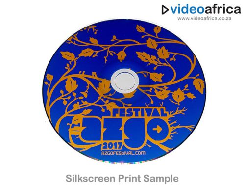 Silkscreen Disc Print Example